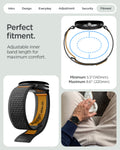 AMP11751 - Pixel Watch 5 (41mm)  Athlex Air Active Black Orange adjustable design accommodates a wide range of wrist sizes for a customized fit.
