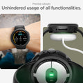 ACS03073 - Pixel Watch Case Liquid Air in black precise cutouts. Unhindered usage of all functionalities.