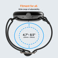 AMP06348 - Pixel Watch Series Case Lite Fit in black fitment for all, wide range (120mm-215mm) of adjustability.