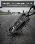 ACS10800 - Porsche Key Fob Cover | PK100 in Matte Black showing everyday protection. 360 daily protection from scratches and impacts