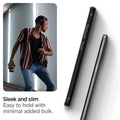 ACS00753 - Galaxy S20 Plus Rugged Armor Case in black sleek and slim. Easy to hold with minimal added bulk.
