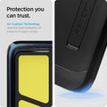 ACS02390 - Galaxy S21 Plus Tough Armor Case in black protection you can trust. air cushion technology absorbs and mitigates all impacts in each corner.