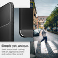 ACS03952 - Galaxy S22 Plus 5G Case Rugged Armor in black simple yet unique. Sleek matte black coating with an aggressive profile and carbon fiber accent.