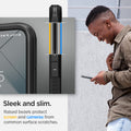 ACS03991 - Galaxy S22 5G Case Tough Armor in black sleek and slim. Raised bezels protect screen and cameras from common surface scratches.