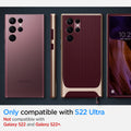 ACS04382 - Galaxy S22 Ultra 5G Case Neo Hybrid in burgundy only compatible with s22 ultra. not compatible with galaxy s22 and galaxy s22+