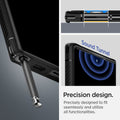 ACS03914 - Galaxy S22 Ultra 5G Case Rugged Armor in black precision design. Precisely designed to fit seamlessly and utilize all functionalities.