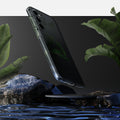 ACS05709 - Galaxy S23 Case Liquid Crystal in space crystal showing back over the water.