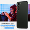 ACS05709 - Galaxy S23 Case Liquid Crystal in space crystal comfortable grip. slim design and textured sides for a better grip and an optimal feel for your hand's comfort.