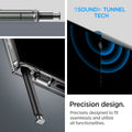 ACS05621 - Galaxy S23 Ultra Case Ultra Hybrid One Tap Ring in black precision design. precisely designed to fit seamlessly and utilize all functionalities.