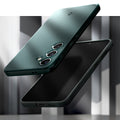 ACS07342 - Galaxy S24 Case Thin Fit in Abyss Green showing front and back.