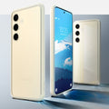 ACS07416 - Galaxy S24 Case Ultra Hybrid in Mute Beige showing front and back.
