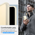 ACS07416 - Galaxy S24 Case Ultra Hybrid in Mute Beige comfortable grip. snug fit for the galaxy and just the right amount of depth for your hand's comfort.