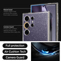 ACS07285  - Galaxy S24 Ultra Case Liquid Crystal Glitter in Crystal Quartz  raised bezel added depth that protects the screen from daily scratches. camera guard protect the camera against drops and scratches from daily life. full protection. air cushion tech. camera guard. 