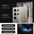 ACS07292 - Galaxy S24 Ultra Case Ultra Hybrid in Crystal Clear raised bezel added depth that protects the screen from daily scratches. camera guard protect the camera against drops and scratches from daily life. full protection. air cushion tech. camera guard. 