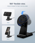 ACH07976 - OneTap Phone Stand S310WC (MagFit) showing 180 degree adjustable stand for flexible viewing angles