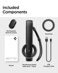 AMP07656 - Tripod Selfie Stick (Magfit) | S571W showing included components.