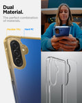 ACS10108 - Galaxy A17 5G Case Ultra Hybrid in Crystal Clear showing dual material.