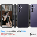 ACS07324 - Galaxy S24 Plus Case Liquid Crystal in Space Crystal only compatible with S24+ not compatible with galaxy s24 and s24 ultra.