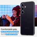 ACS07324 - Galaxy S24 Plus Case Liquid Crystal in Space Crystal comfortable grip. slim design and textured sides for a better grip and an optimal feel for your hand's comfort.