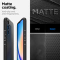 ACS05905 - Galaxy A34 5G Case Liquid Air in Matte Black matte coating. Anti slip and anti fingerprints.