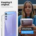 ACS05904 - Galaxy A34 5G Case Ultra Hybrid in Crystal Clear  keeping it original. Long lasting clarity.