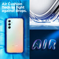 ACS05904 - Galaxy A34 5G Case Ultra Hybrid in Crystal Clear aircushion tech to fight against drops.