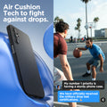 ACS07246 - Galaxy A15 5G Case Liquid Air in Matte Black  air cushion tech to fight against drops.