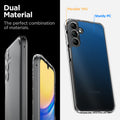 ACS07241 - Galaxy A15 5G Case Ultra Hybrid in Crystal Clear dual material. The perfect combination of materials.