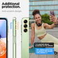 ACS05849 - Galaxy A14 5G (NA) Case Liquid Crystal in Crystal Clear additional protection. Anti scratch design.