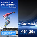 ACS05884 - Galaxy A54 5G Case Tough Armor in Metal Slate showing the protection you can trust. Air Cushion Technology. 48