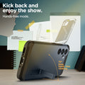 ACS05884 - Galaxy A54 5G Case Tough Armor in Metal Slate showing the 70 degrees easy hand-free viewing