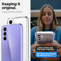 ACS05886 - Galaxy A54 5G Case Ultra Hybrid in Crystal Clear keeping it original. Long lasting clarity.