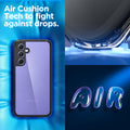 ACS05887 - Galaxy A54 5G Case Ultra Hybrid in Matte Black aircushion tech to fight against drops.