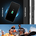 ACS05887 - Galaxy A54 5G Case Ultra Hybrid in Matte Black just charge on. Tactile buttons. Comfortable grip.