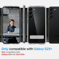 ACS05671 - Galaxy S23 Plus Case Ultra Hybrid S in crystal clear only compatible with s23+. not compatible with galaxy s23 and galaxy s23 ultra