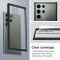 ACS05618 - Galaxy S23 Ultra Case Ultra Hybrid in black Clear coverage long lasting clarity that preserves your device originality with quality.