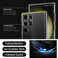 ACS05617 - Galaxy S23 Ultra Case Ultra Hybrid in crystal clear  raised bezel added depth that protects the screen from daily scratches. camera guard protect the camera against drops and scratches from daily life. full protection. air cushion tech. camera guard. 