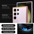 ACS06079 - Galaxy S23 Ultra Case Ultra Hybrid in rose crystal  raised bezel added depth that protects the screen from daily scratches. camera guard protect the camera against drops and scratches from daily life. full protection. air cushion tech. camera guard. 