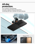 ACS08969 - Galaxy S25 Ultra Case Optik Armor in Black all day protection. Air cushion technology ensures optimal drop protection, covering all four corners of your phone.