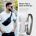 ACS08431 - Galaxy Buds 3 Pro Ultra Hybrid in Jet White never miss a beat on the go. Clip on to any bags or objects. Easy to carry wherever you go.