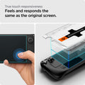 AGL05600 - Steam Deck Screen Protector EZ FIT GLAS.tR showing the  true touch responsiveness. Feel and responds the same as the original screen