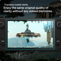 AGL05600 - Steam Deck Screen Protector EZ FIT GLAS.tR showing the  true tone crystal clarity. Enjoy the same original quality of clarity without any added blemishes