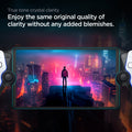 AGL07183 - Playstation Series GLAS.tR EZ Fit showing the true tone crystal clarity. Enjoy the same original quality of clarity without any added blemishes