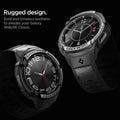 ACS06492 - Watch 6 Classic (43mm) Rugged Armor Pro in Black rugged design. bold and timeless aesthetic to elevate your galaxy watch6 classic