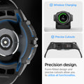 ACS06492 - Watch 6 Classic (43mm) Rugged Armor Pro in Black wireless charging. power share. precision design. Form fitted design and precise cutouts allow you to utilize all functionalites.