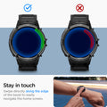 ACS06496 - Galaxy Watch 6 (44mm) Case Rugged Armor Pro in black stay in touch. swipe directly along the edge of the bezel to easily navigate the home screen. 