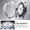 ACS08343 - New Galaxy Watch Bezel Tune Pro in Silver truly magnificent. Seamlessly integrates with  galaxy watch7 bezel tune and case to create a unified design.