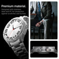 ACS08343 - New Galaxy Watch Bezel Tune Pro in Silver premium material. Designed with stainless steel and PC for protection against scratches and bumps.
