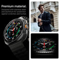 ACS08428 - Galaxy Watch Ultra (47mm) Bezel Tune in Black premium material. designed with stainless steel and aluminum for protection against scratches and bumps.