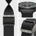 AMP10117 - Galaxy Watch 9 Series Lite Fit Band showing band twisting and side of bezel